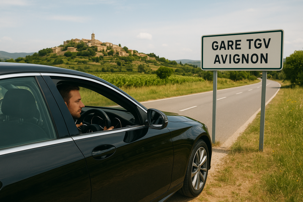 Taxi Avignon TGV Ménerbes