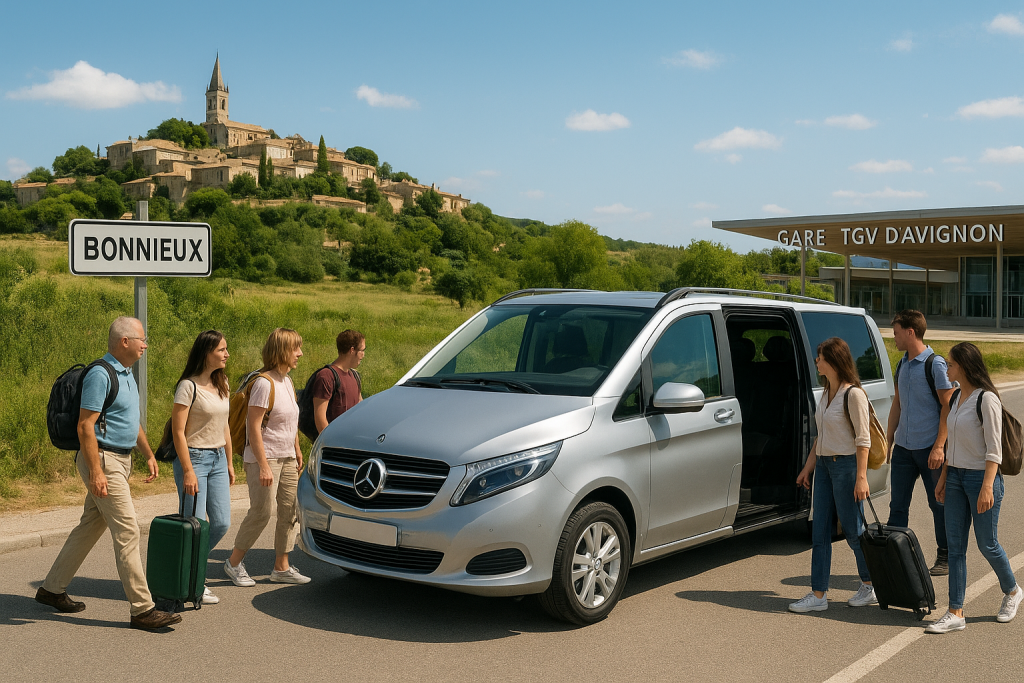Taxi Avignon TGV Bonnieux