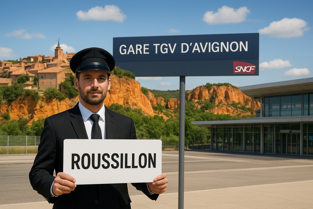 Taxi Avignon TGV Roussillon